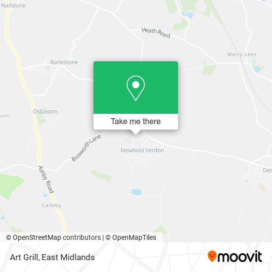 Art Grill map