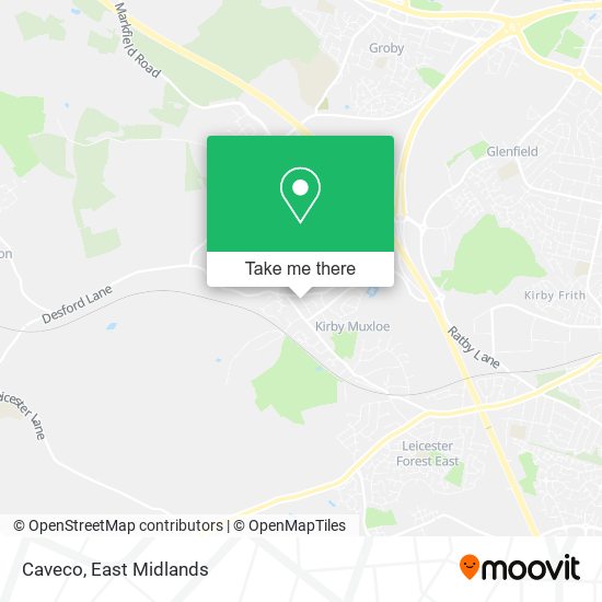 Caveco map
