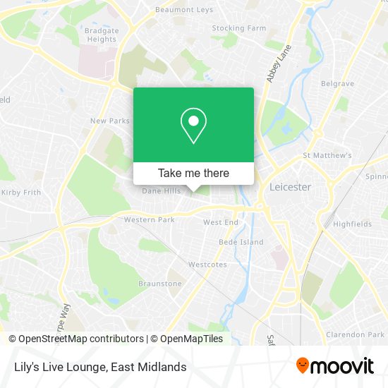 Lily's Live Lounge map