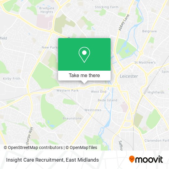 Insight Care Recruitment map