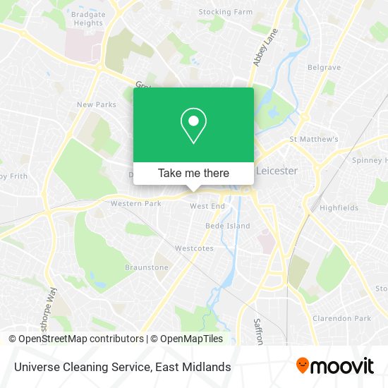 Universe Cleaning Service map