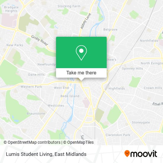 Lumis Student Living map