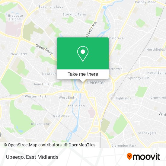 Ubeeqo map