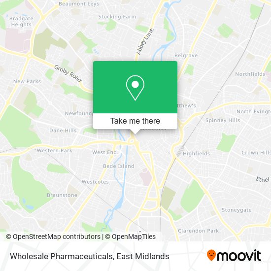 Wholesale Pharmaceuticals map