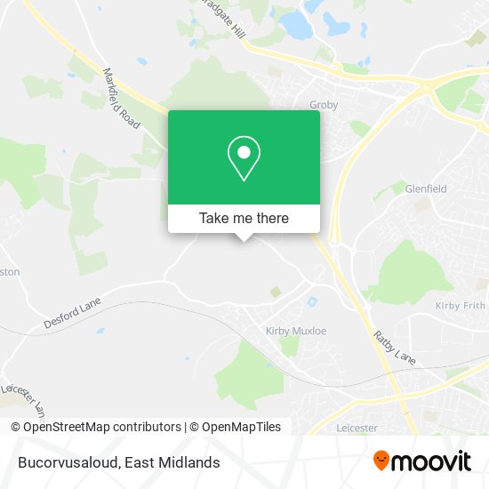 Bucorvusaloud map