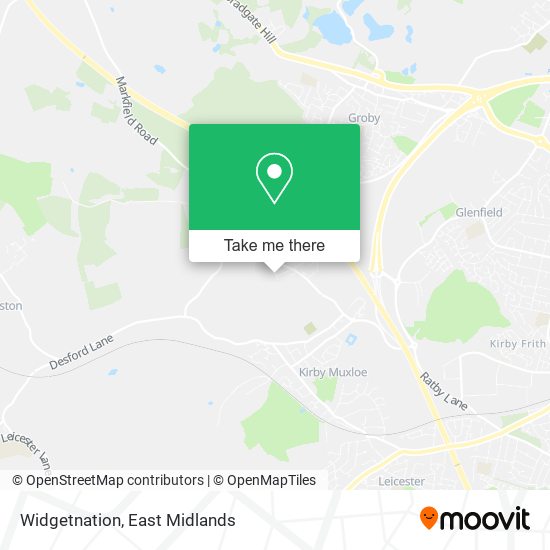 Widgetnation map