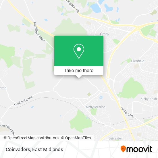 Coinvaders map
