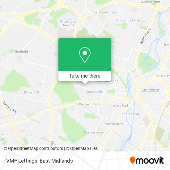 VMF Lettings map