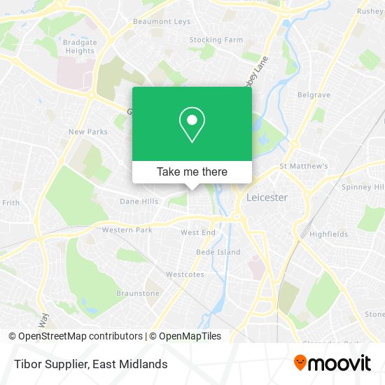 Tibor Supplier map
