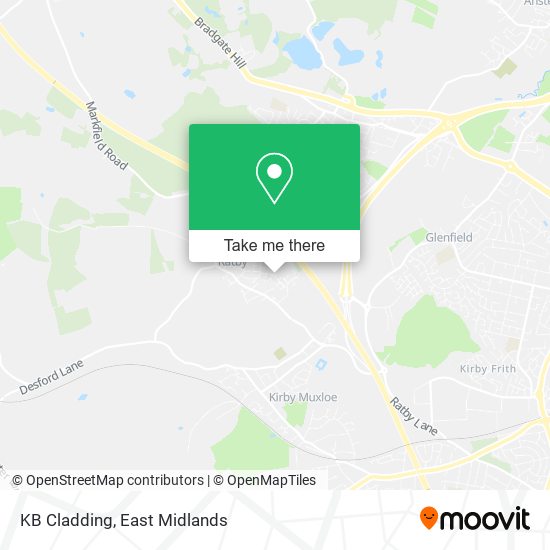 KB Cladding map