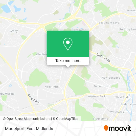 Modelport map