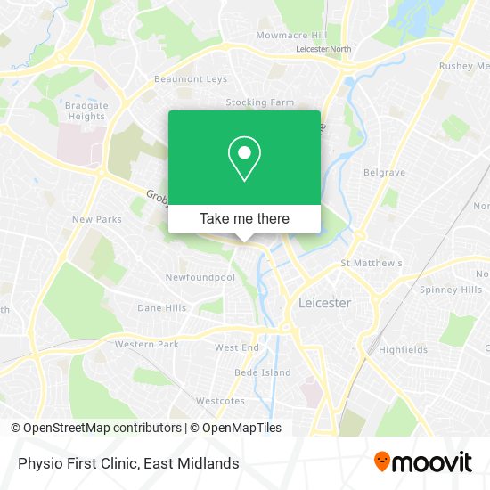 Physio First Clinic map