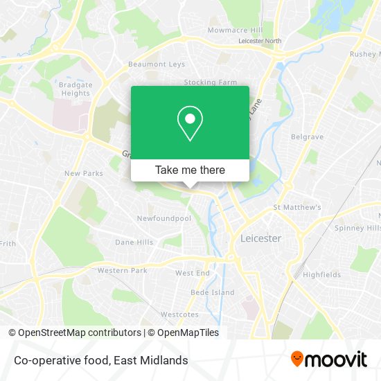 Co-operative food map