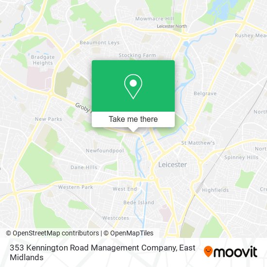 353 Kennington Road Management Company map