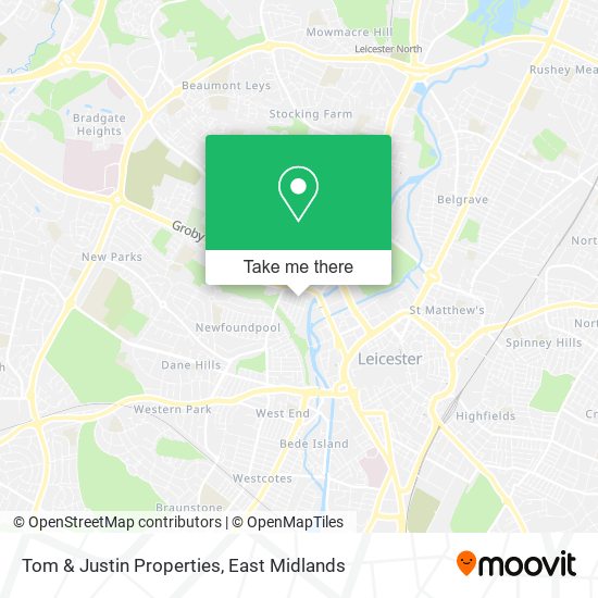 Tom & Justin Properties map
