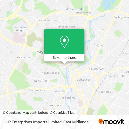 U P Enterprises Imports Limited map