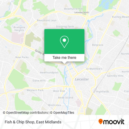 Fish & Chip Shop map