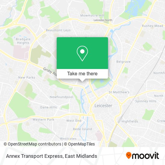 Annex Transport Express map