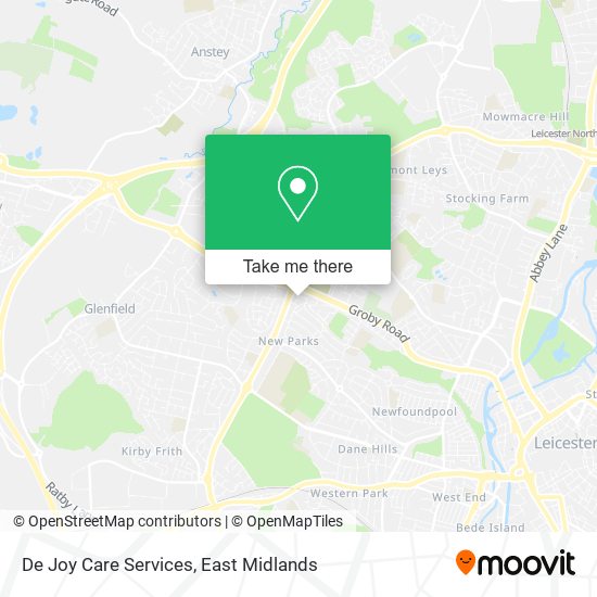 De Joy Care Services map