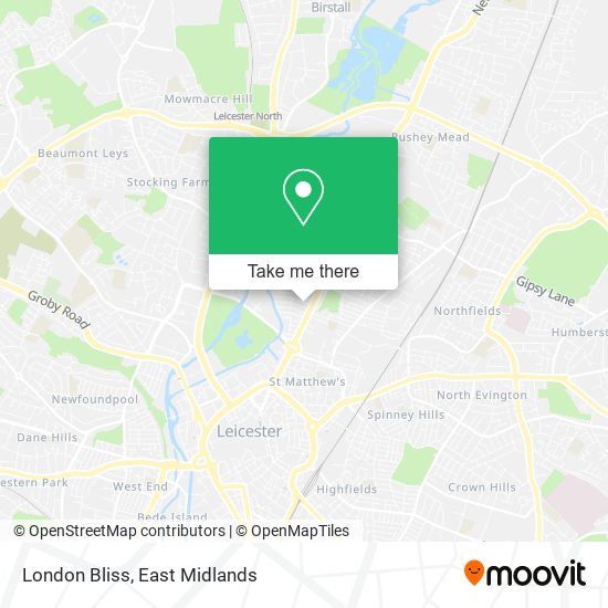 London Bliss map