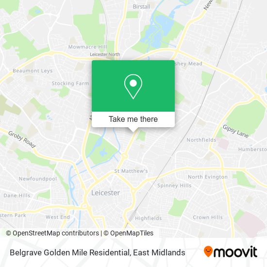 Belgrave Golden Mile Residential map