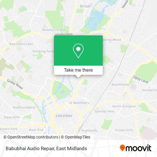 Babubhai Audio Repair map