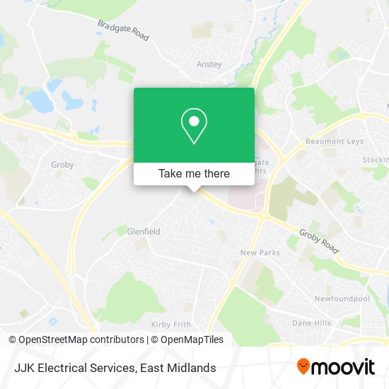 JJK Electrical Services map