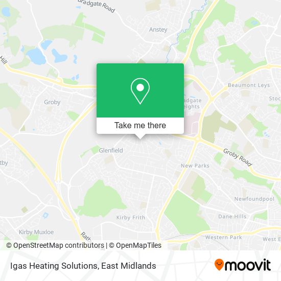 Igas Heating Solutions map