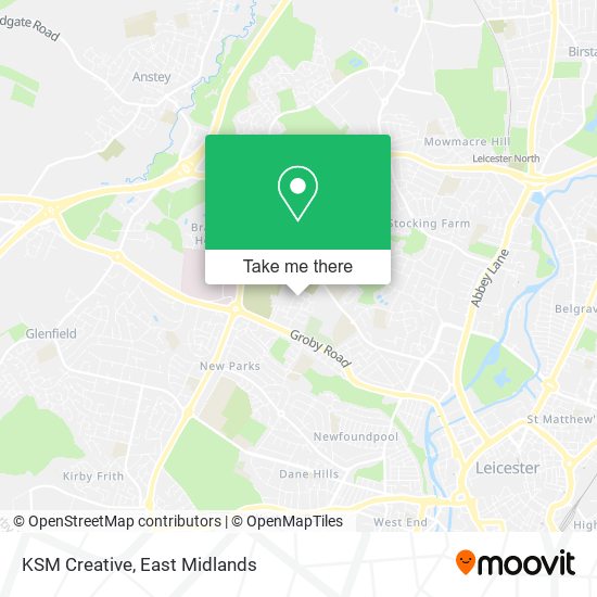 KSM Creative map