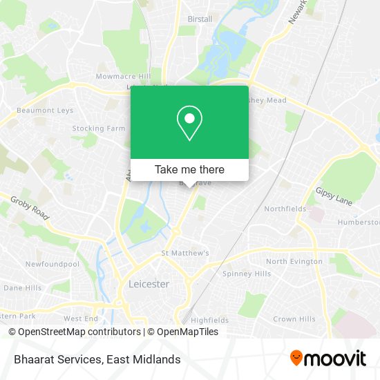 Bhaarat Services map