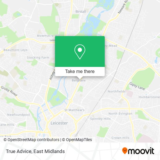 True Advice map
