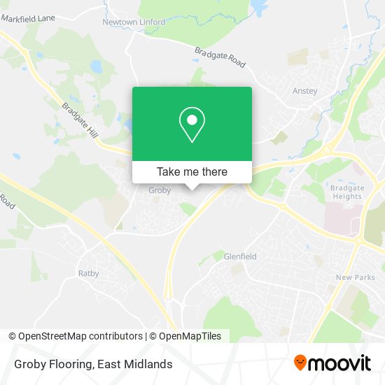 Groby Flooring map