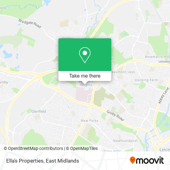 Ella's Properties map