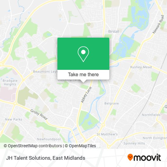 JH Talent Solutions map