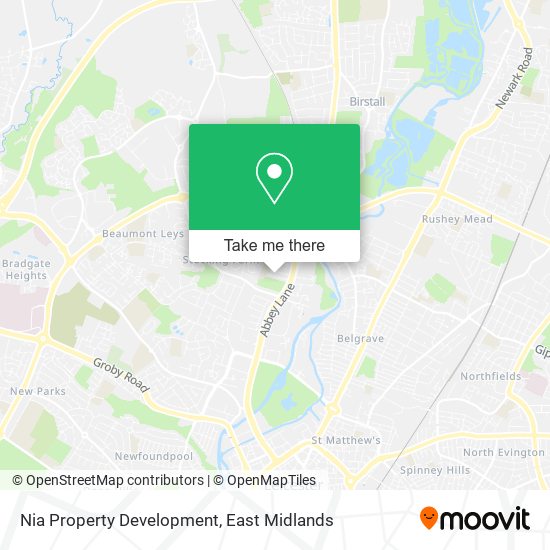 Nia Property Development map