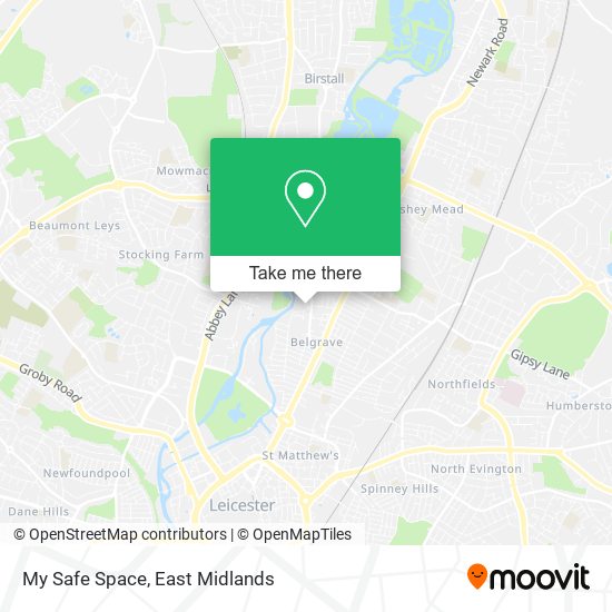 My Safe Space map