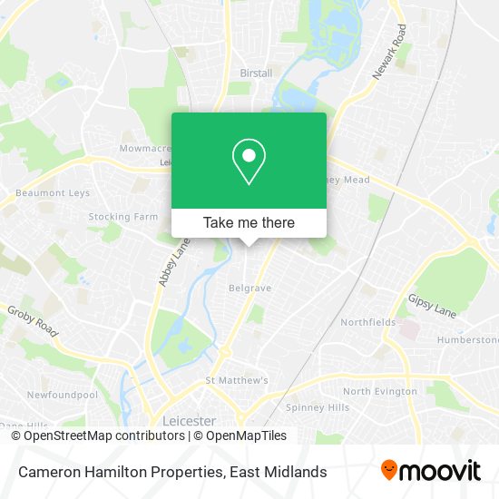 Cameron Hamilton Properties map