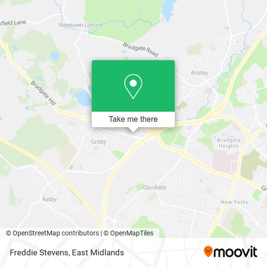 Freddie Stevens map