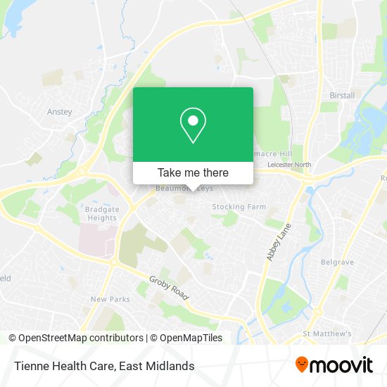 Tienne Health Care map