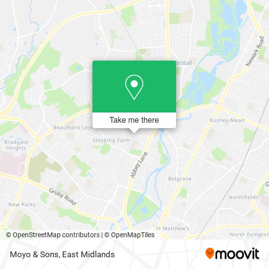 Moyo & Sons map