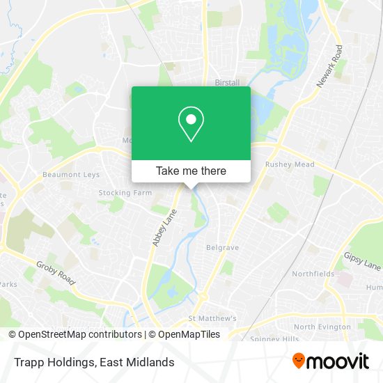 Trapp Holdings map