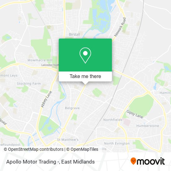 Apollo Motor Trading - map