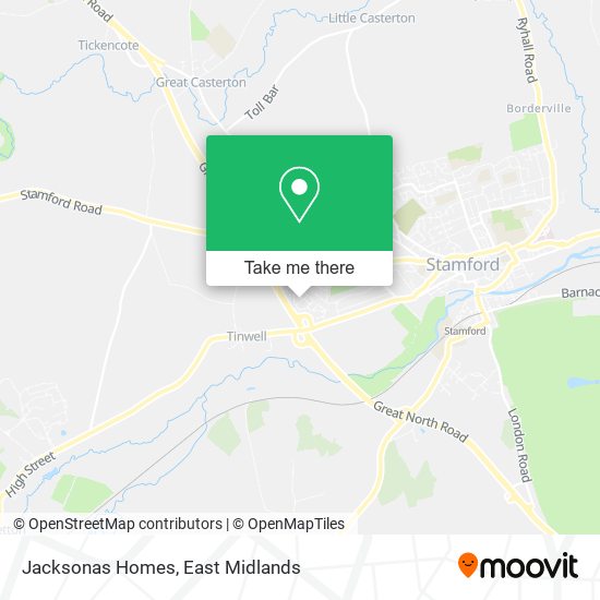 Jacksonas Homes map