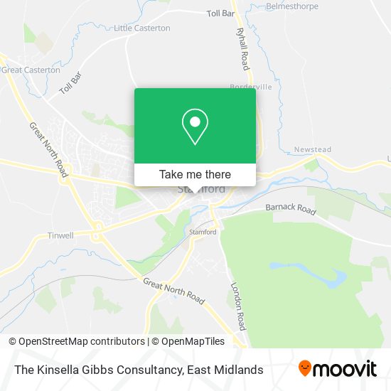 The Kinsella Gibbs Consultancy map