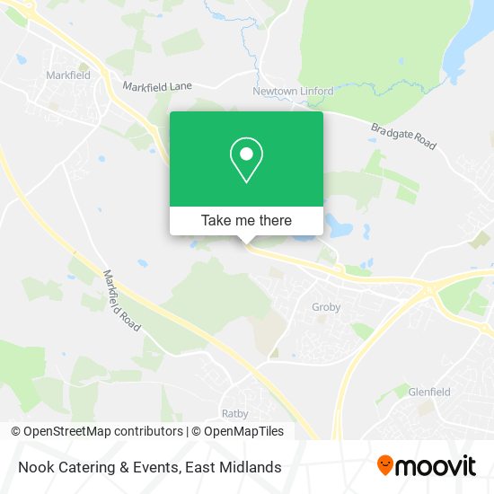 Nook Catering & Events map