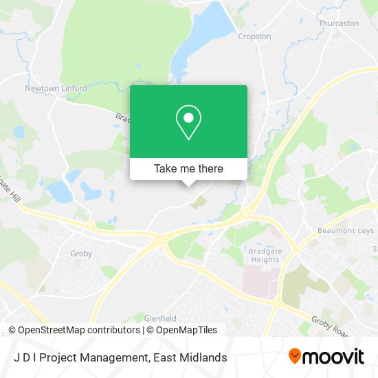 J D I Project Management map