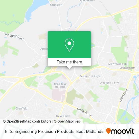 Elite Engineering Precision Products map