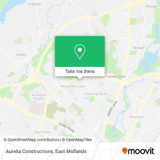 Aurelia Constructions map