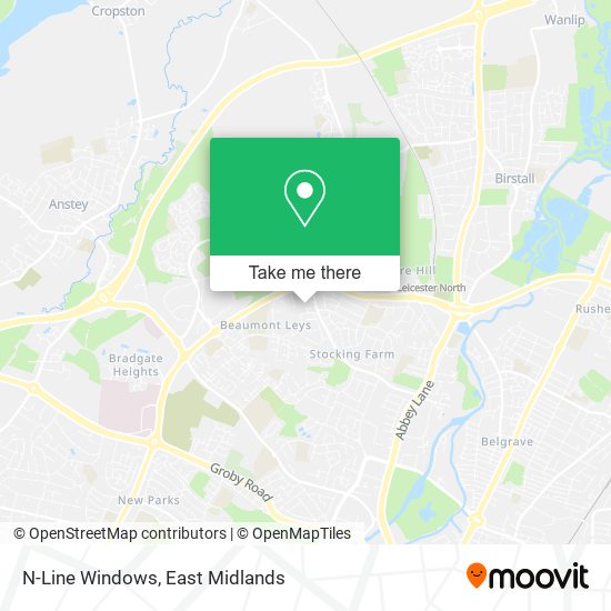 N-Line Windows map
