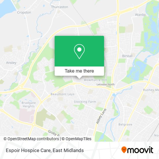 Espoir Hospice Care map
